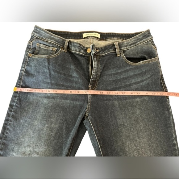 Rubies + Honey Women's Blue Bootcut Jeans Size 16  5-Pocket‎ - Picture 3 of 10
